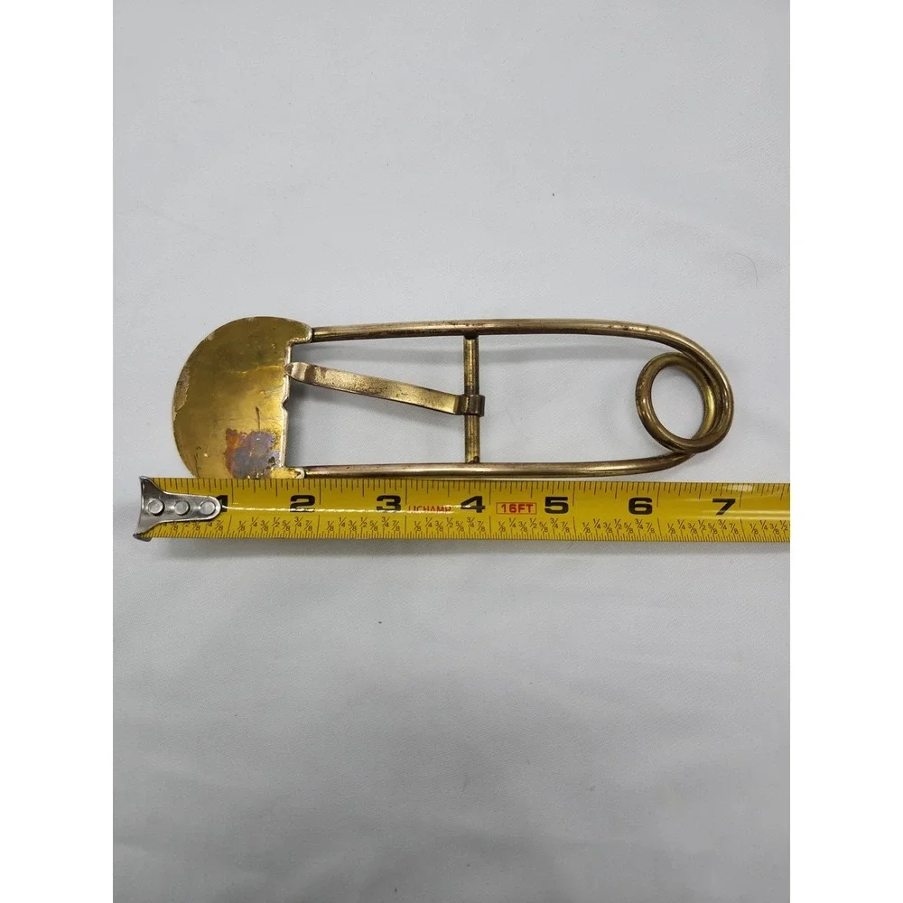 Vintage Belt Buckle Shaped Like A Safty Pin